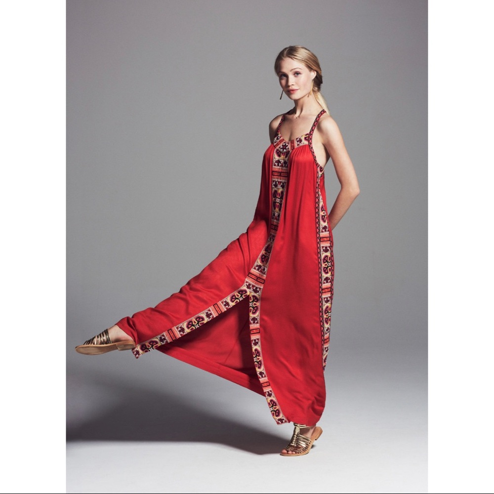 Calypso St. Barth Dalbi Embroidered Maxi - Small